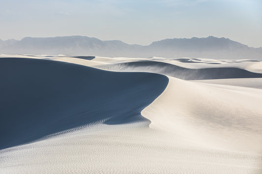 "WHITE SANDS" Landscape Photography Print, Metal or Fine Art Paper