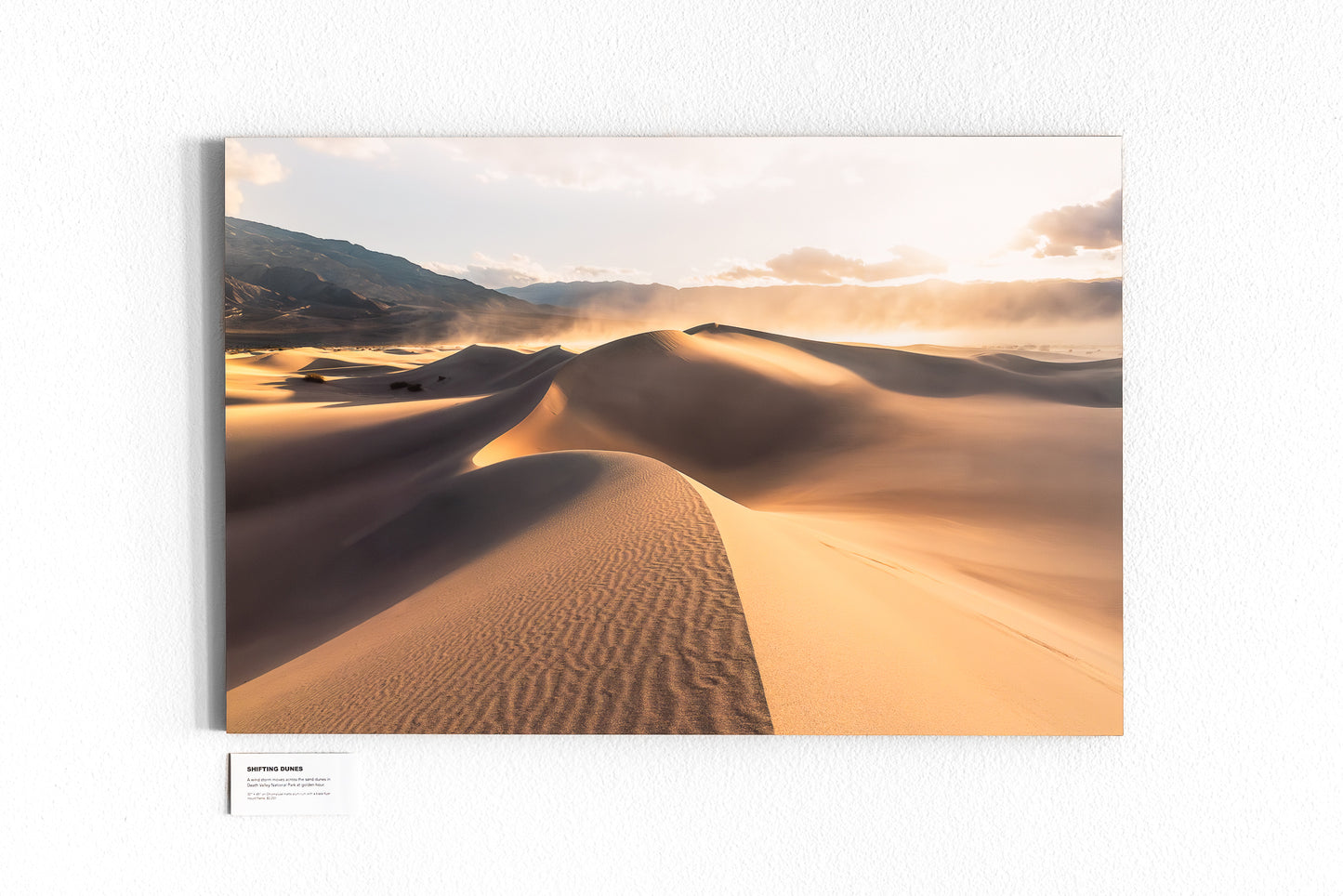 "SHIFTING DUNES" Landscape Photography Print, Metal or Fine Art Paper