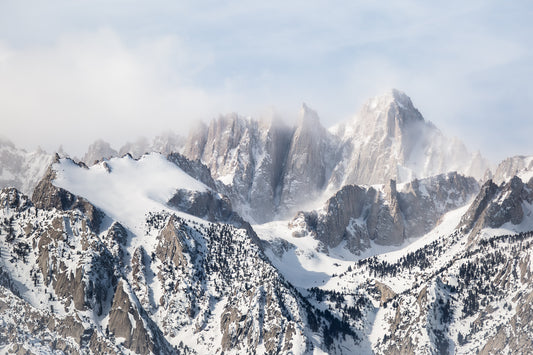 "WINTER WHITNEY" Landscape Photography Print, Metal or Fine Art Paper