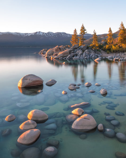 "TAHOE GLOW" Landscape Photography Print, Metal or Fine Art Paper