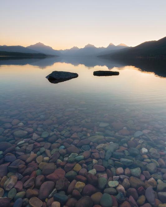 "RAINBOW ROCKS" Landscape Photography Print, Metal or Fine Art Paper