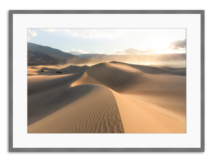 CUSTOM FRAMED "SHIFTING DUNES" (16x22)