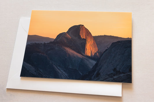 "STUNNING SIERRA" Nature Notecards, Set of 5 Blank Landscape Photography Postcards